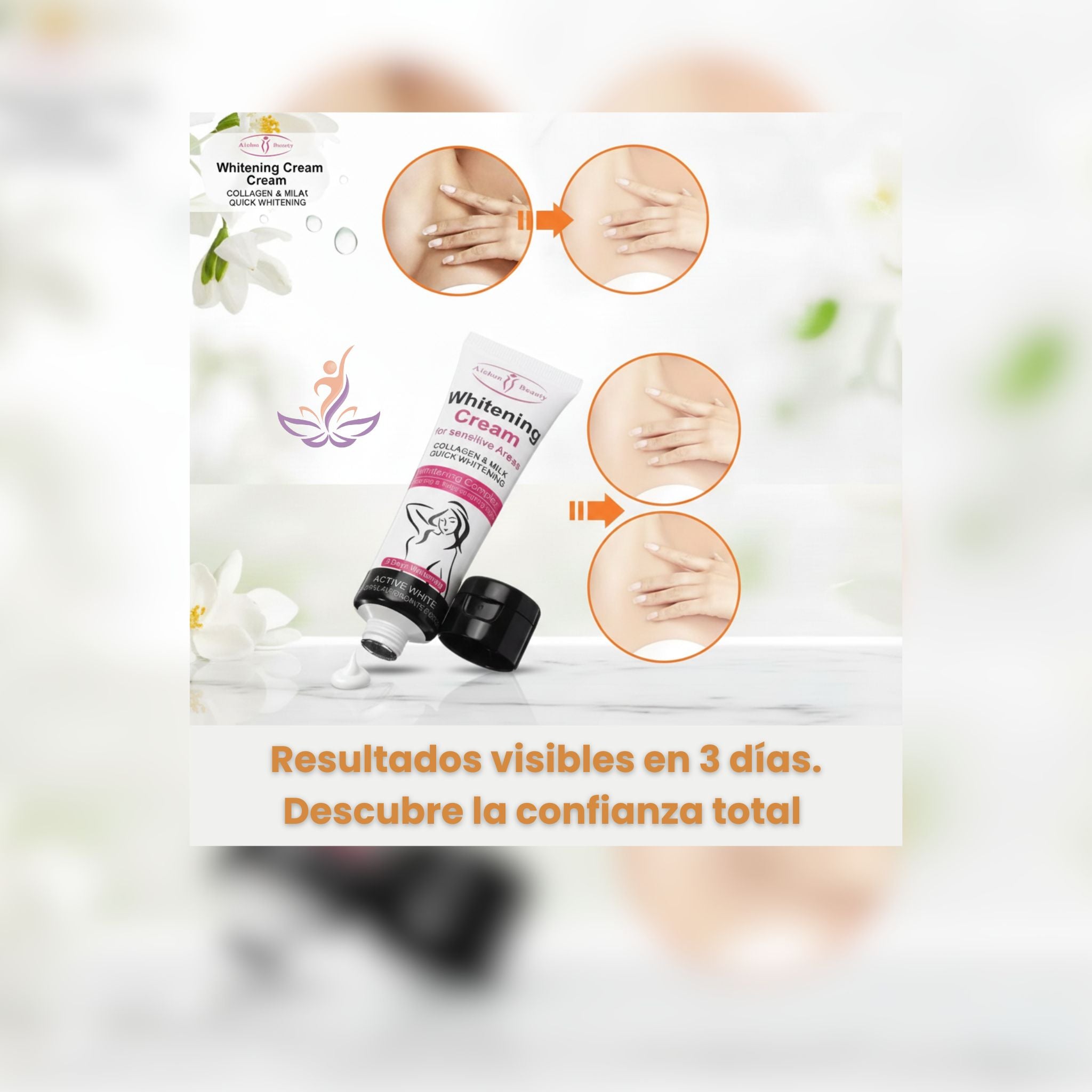 Crema Blanqueadora Axilas Y Zona Intima