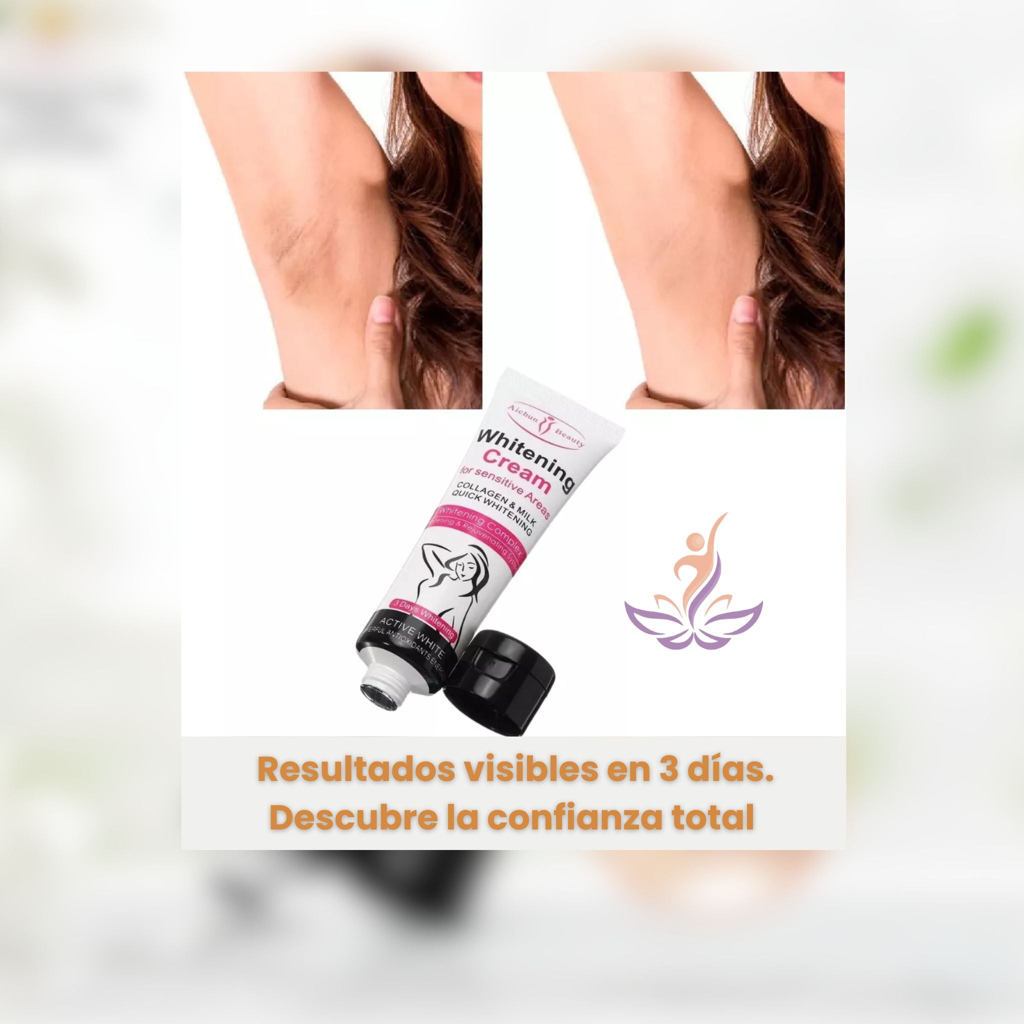 Crema Blanqueadora Axilas Y Zona Intima